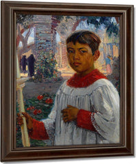 Altar Boy By Joseph Kleitsch Fine Art Print
