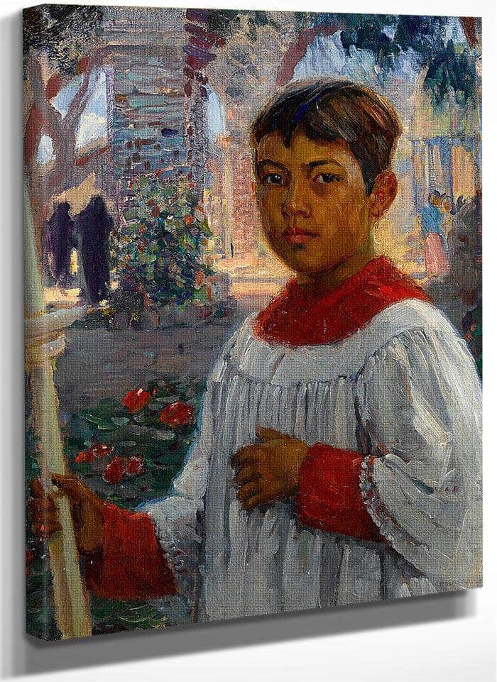 Altar Boy By Joseph Kleitsch Fine Art Print