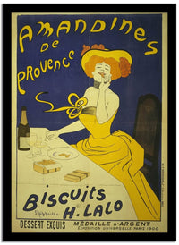 Amandines  Vintage Poster Fine Art Print