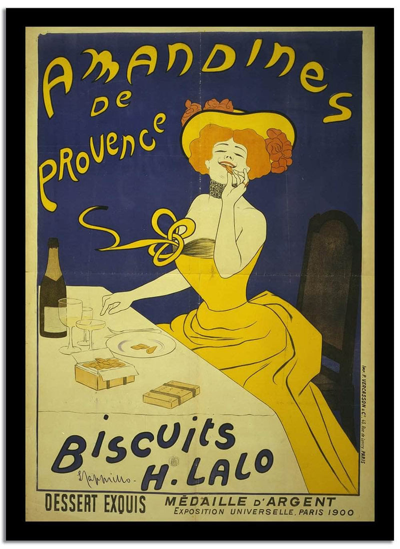Amandines  Vintage Poster Fine Art Print