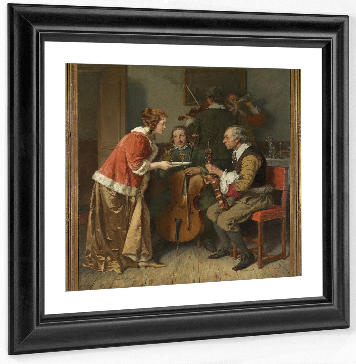 American By Walter Macewen Fine Art Print