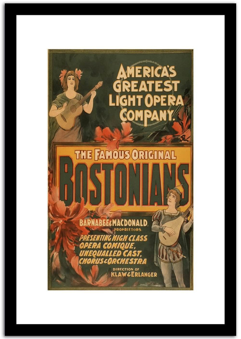 Americas Greatest Light Operra Companny Fine Art Print