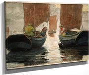 An Afterglow 1883 By Winslow Homer Fine Art Print