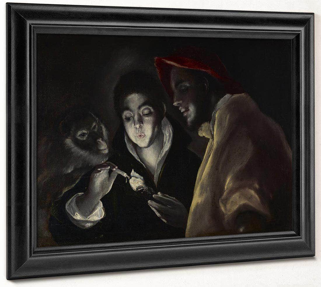 An Allegory [Fabula] By El Greco Fine Art Print
