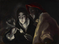 An Allegory [Fabula] By El Greco Fine Art Print