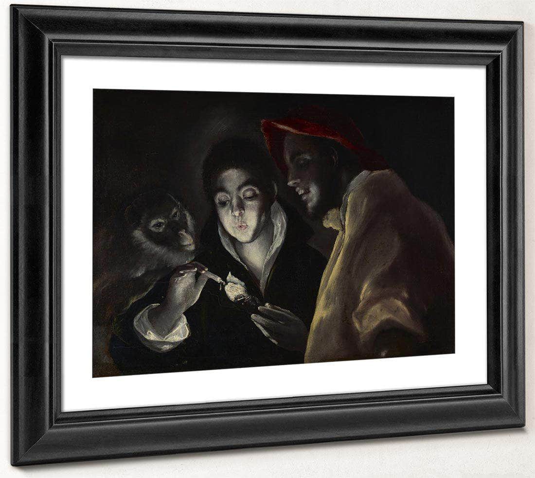 An Allegory [Fabula] By El Greco Fine Art Print