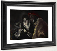 An Allegory [Fabula] By El Greco Fine Art Print
