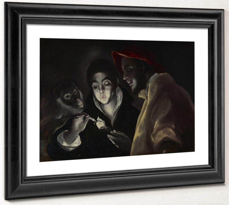 An Allegory [Fabula] By El Greco Fine Art Print