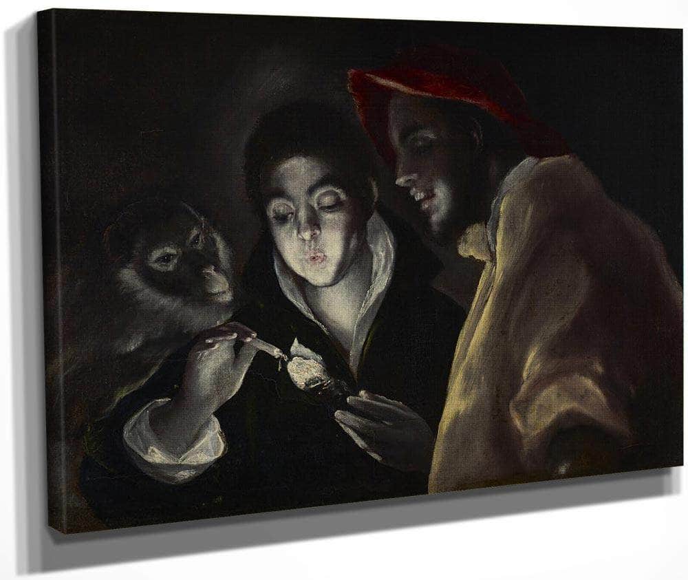 An Allegory [Fabula] By El Greco Fine Art Print