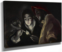 An Allegory [Fabula] By El Greco Fine Art Print