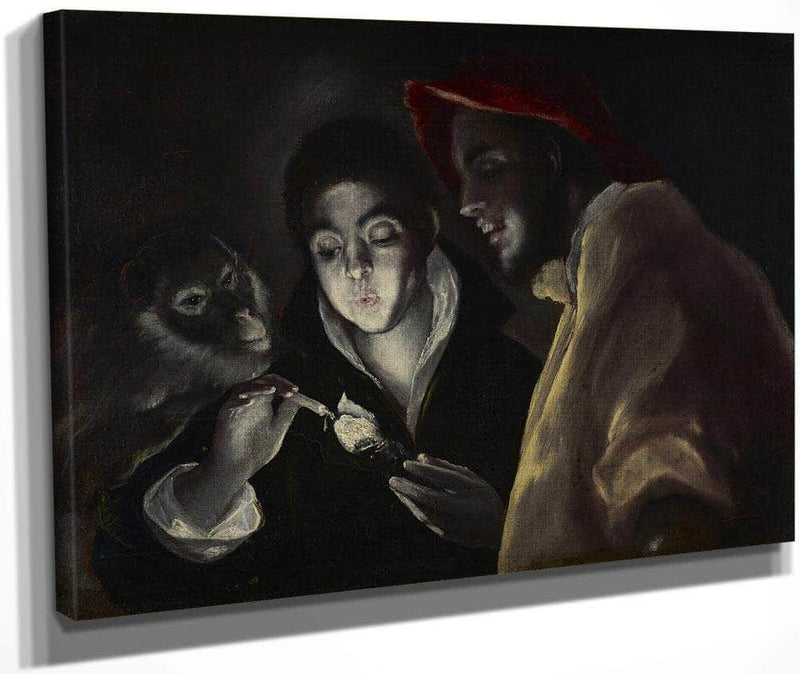 An Allegory [Fabula] By El Greco Fine Art Print