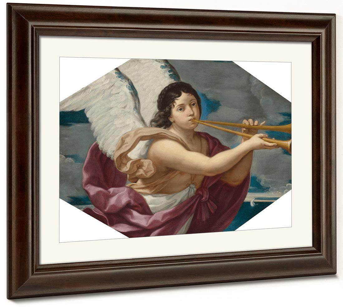 An Allegory Of Fame 1657 By Elisabetta Sirani Fine Art Print