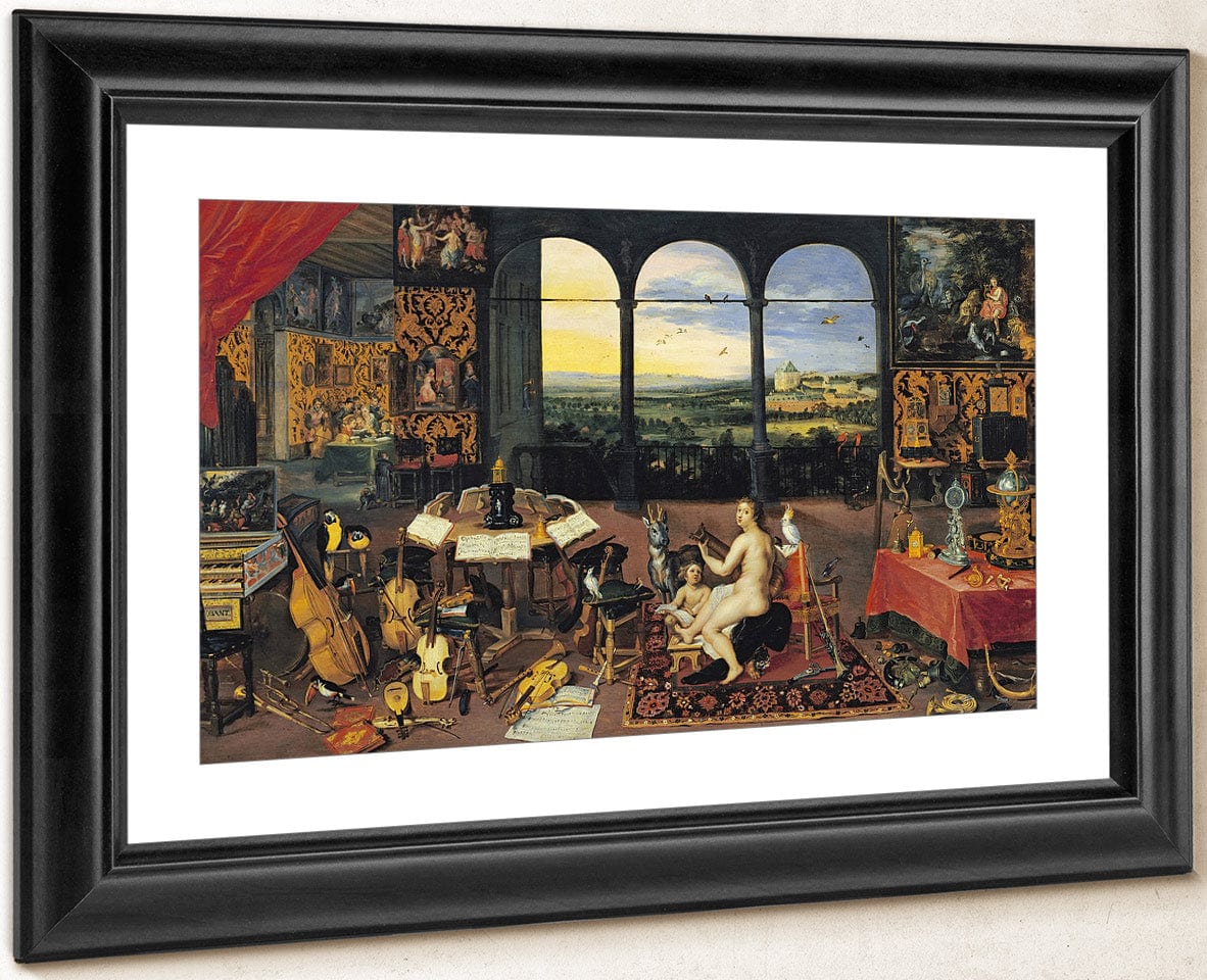 An Allegory Of Hearing By Jan Brueghel The Elder Fine Art Print