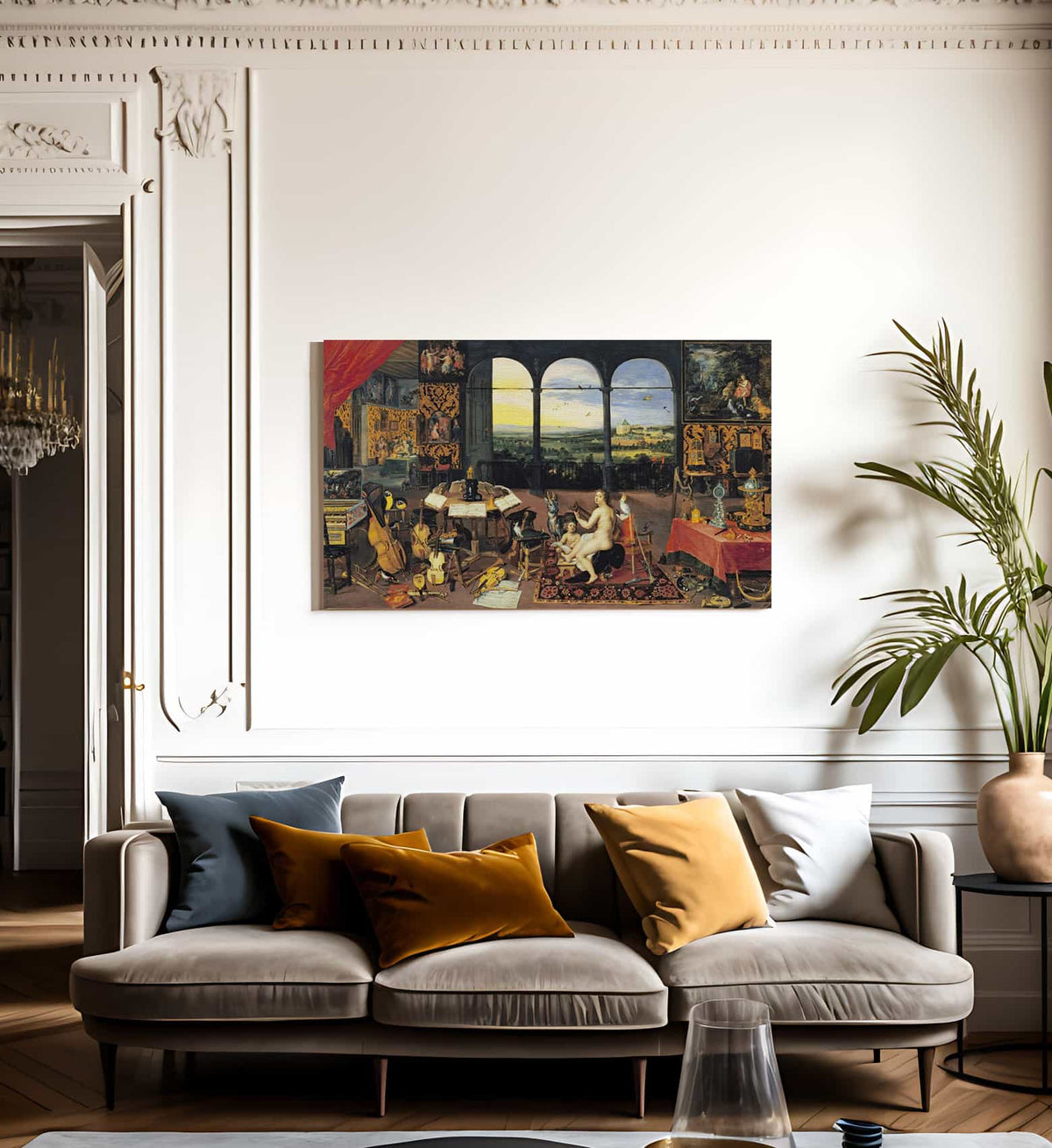 An Allegory Of Hearing By Jan Brueghel The Elder Fine Art Print