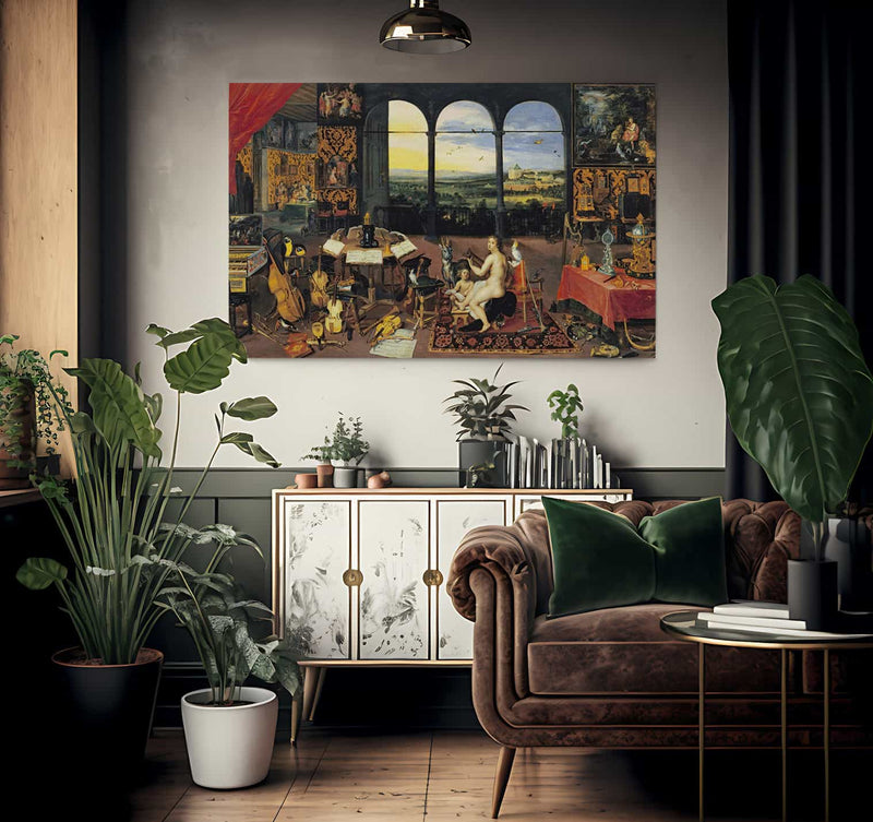 An Allegory Of Hearing By Jan Brueghel The Elder Fine Art Print