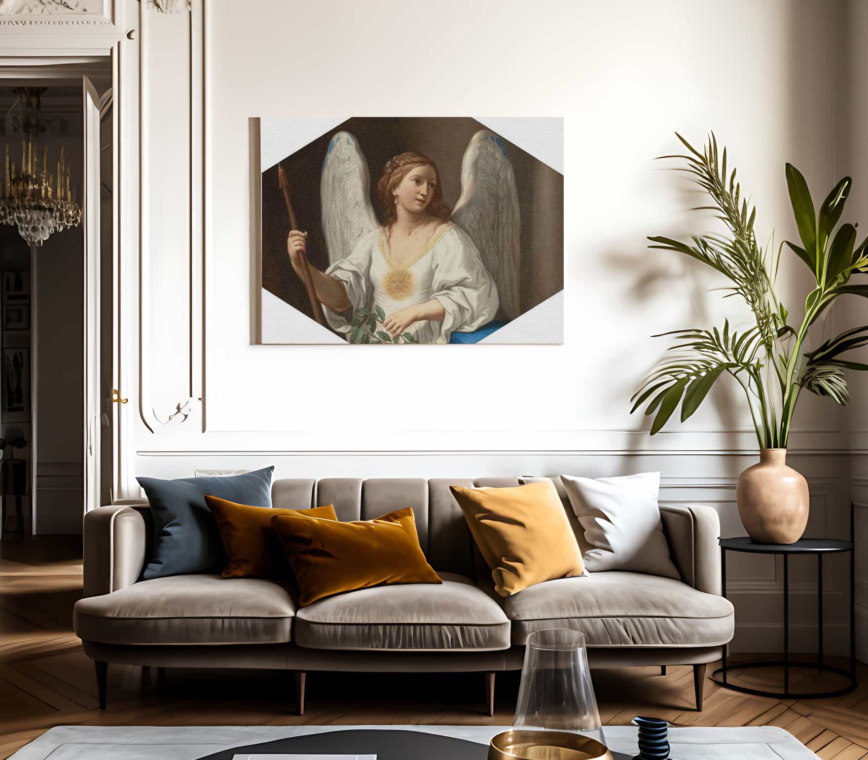 An Allegory Of Virtue 1657 By Elisabetta Sirani Fine Art Print