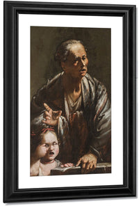 An Allegory Of Wisdom And Ignorance By Jusepe De Ribera Fine Art Print