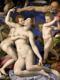 An Allegory With Venus And Cupid 1545 Mannerism   National Gallery Uk Medium By Agnolo Bronzino Fine Art Print