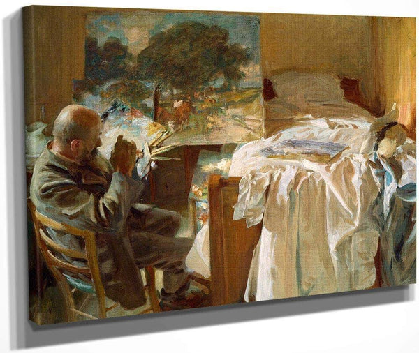 An Artist In His Studio By John Singer Sargent Fine Art Print