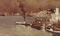 An Autumn Morning, Milson's Point, Sydney By Tom Roberts Fine Art Print