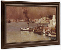 An Autumn Morning, Milson's Point, Sydney By Tom Roberts Fine Art Print