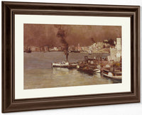 An Autumn Morning, Milson's Point, Sydney By Tom Roberts Fine Art Print