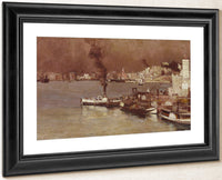 An Autumn Morning, Milson's Point, Sydney By Tom Roberts Fine Art Print