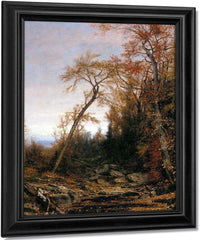 An Autumnal Memory By Jervis Mcentee Fine Art Print