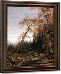 An Autumnal Memory By Jervis Mcentee Fine Art Print