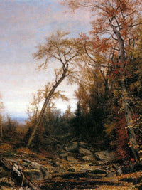 An Autumnal Memory By Jervis Mcentee Fine Art Print