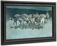 An Early Start For Market By Frederic Remington Fine Art Print