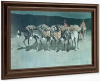 An Early Start For Market By Frederic Remington Fine Art Print