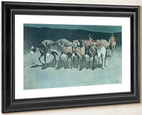 An Early Start For Market By Frederic Remington Fine Art Print