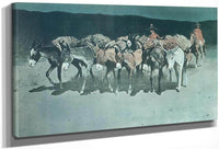 An Early Start For Market By Frederic Remington Fine Art Print