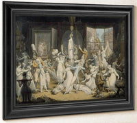An Elegant Establishment For Young Ladies By Edward Francis Burney Fine Art Print