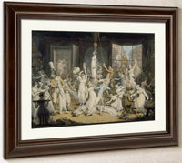 An Elegant Establishment For Young Ladies By Edward Francis Burney Fine Art Print