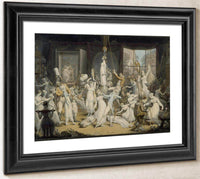 An Elegant Establishment For Young Ladies By Edward Francis Burney Fine Art Print