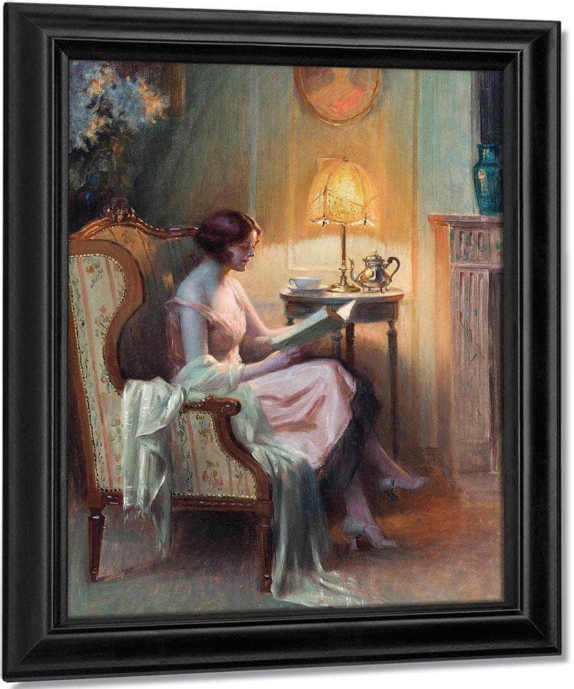 An Engaging Story By Enjolras Delphin Fine Art Print