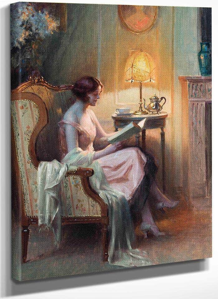 An Engaging Story By Enjolras Delphin Fine Art Print