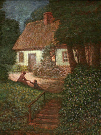 An Evening Proposal By Louis Aston Knight Fine Art Print