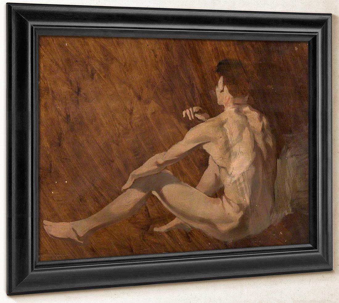 An Evening's Work By The Model From Palette By William Etty Fine Art Print