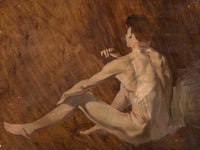 An Evening's Work By The Model From Palette By William Etty Fine Art Print