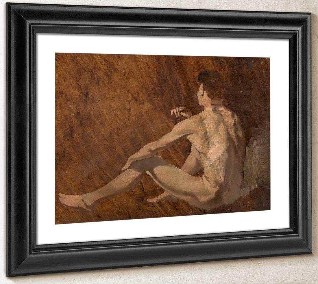 An Evening's Work By The Model From Palette By William Etty Fine Art Print