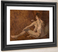 An Evening's Work By The Model From Palette By William Etty Fine Art Print