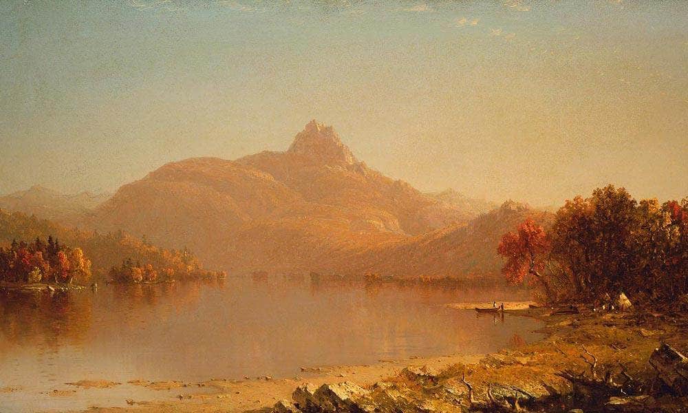 An October Afternoon By Sanford Robinson Gifford Fine Art Print