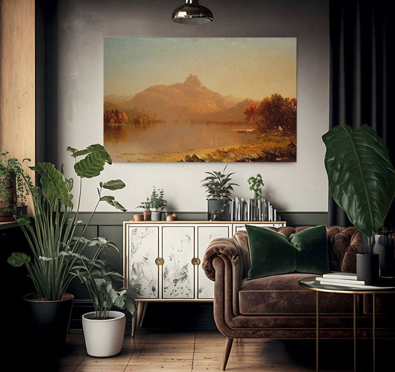 An October Afternoon By Sanford Robinson Gifford Fine Art Print