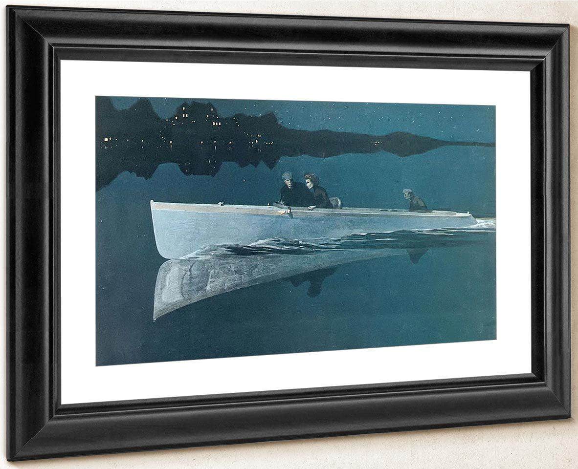 An Old Story In A New Way By Frederic Remington Fine Art Print