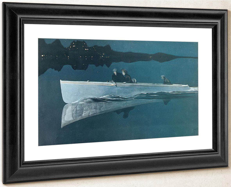 An Old Story In A New Way By Frederic Remington Fine Art Print