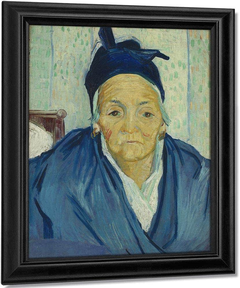 An Old Woman Of Arles Arles Feb 1888 (Anciana De Arles) By Vincent Van Gogh Fine Art Print