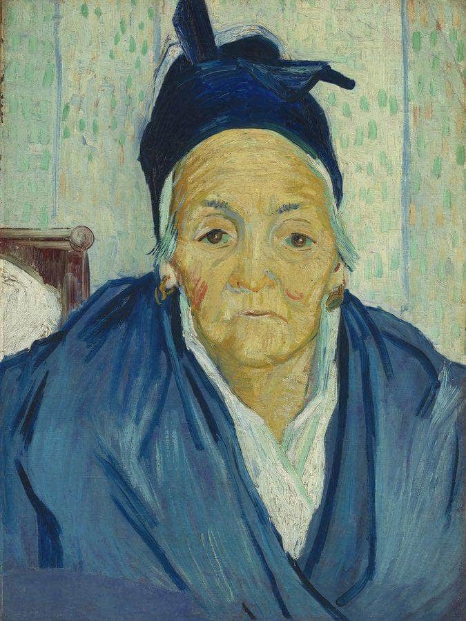 An Old Woman Of Arles Arles Feb 1888 (Anciana De Arles) By Vincent Van Gogh Fine Art Print